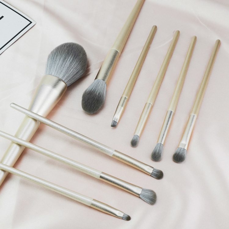 9pcs pinceaux cosmétiques