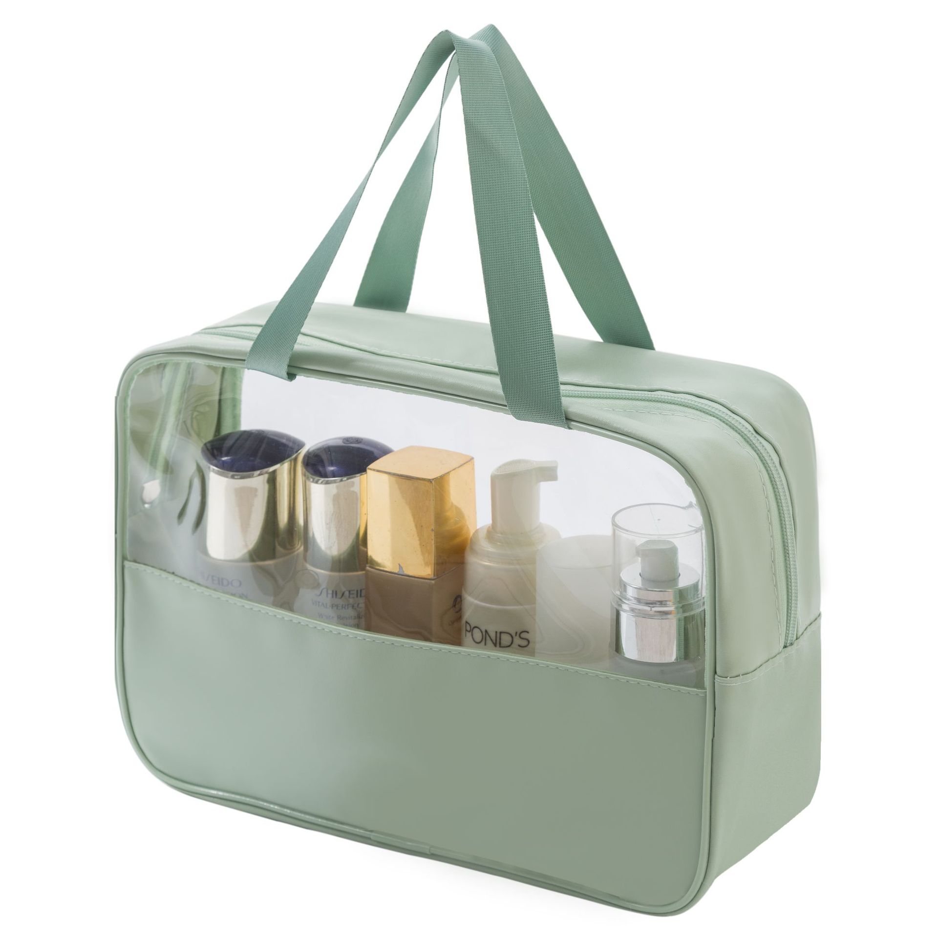 Sac de maquillage translucide